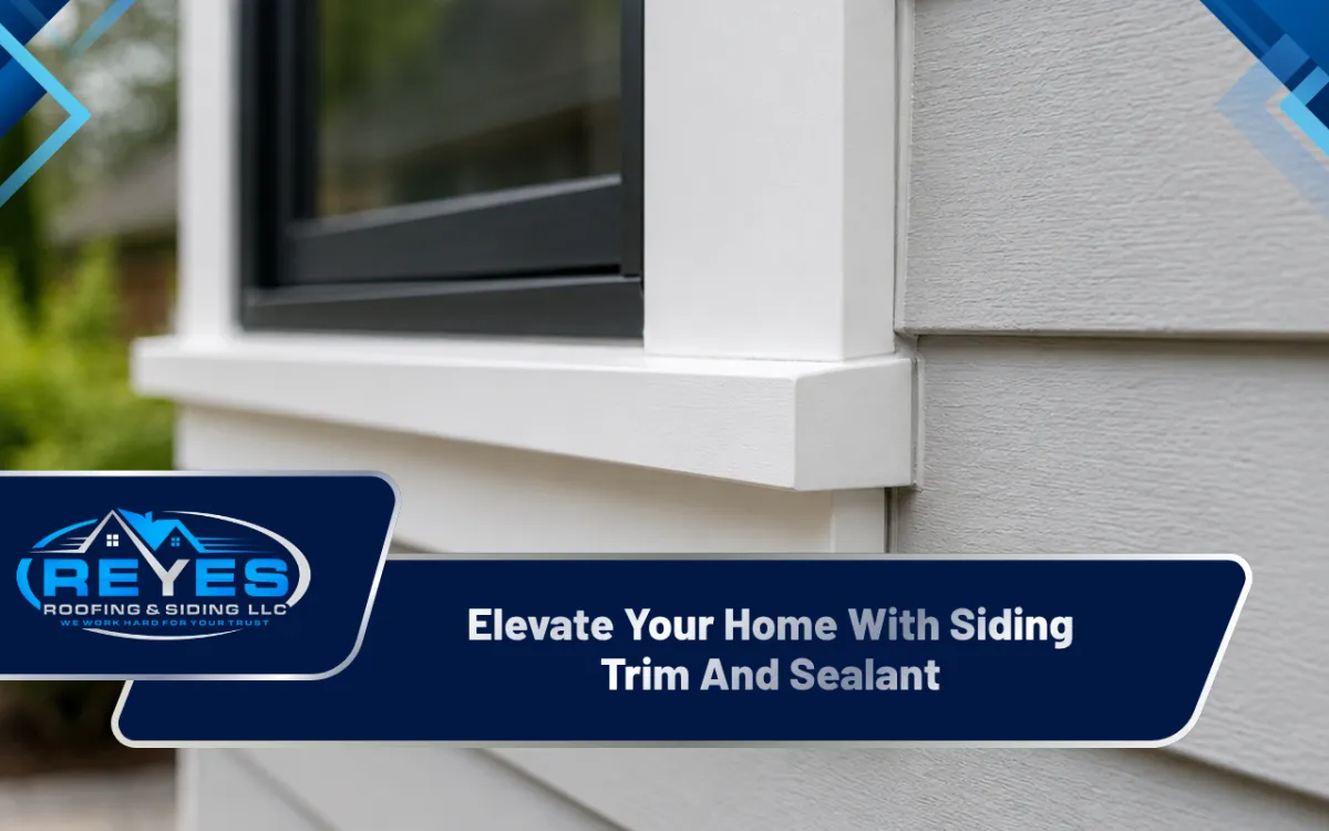Siding Trim and Sealant for Lasting Home Protection