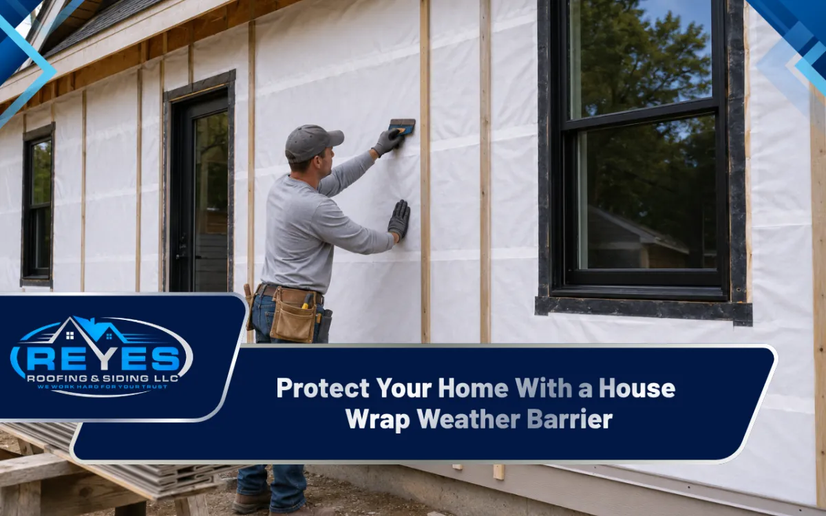 House Wrap Weather Barrier for Winter Protection