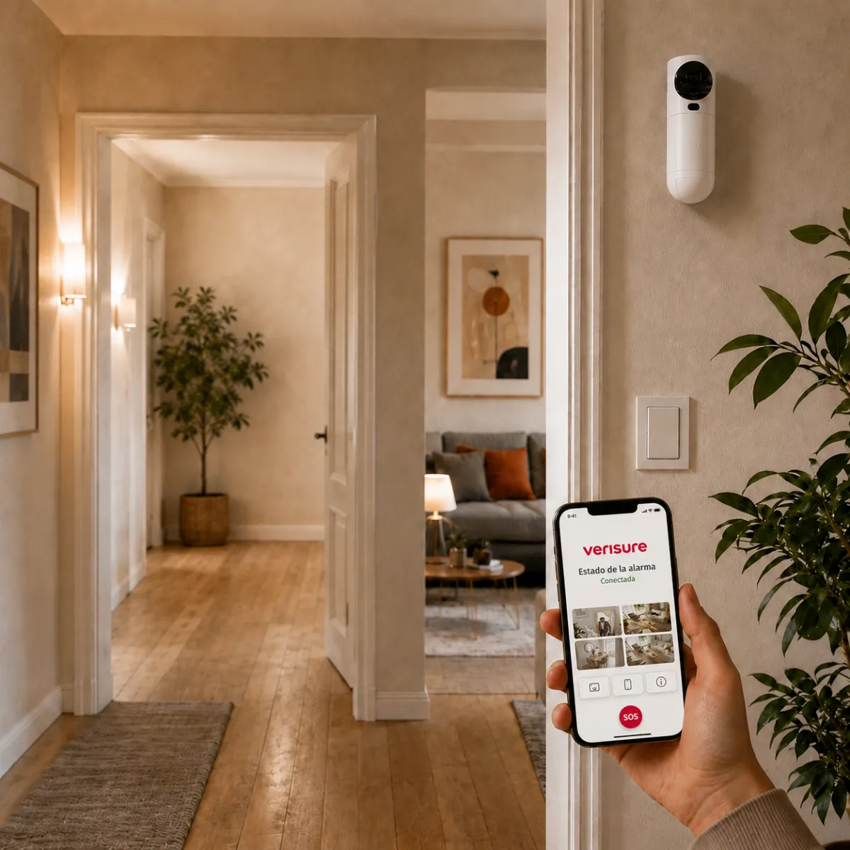 sistema de seguridad para hogar alarma inteligente para vivienda camaras de seguridad barcelona