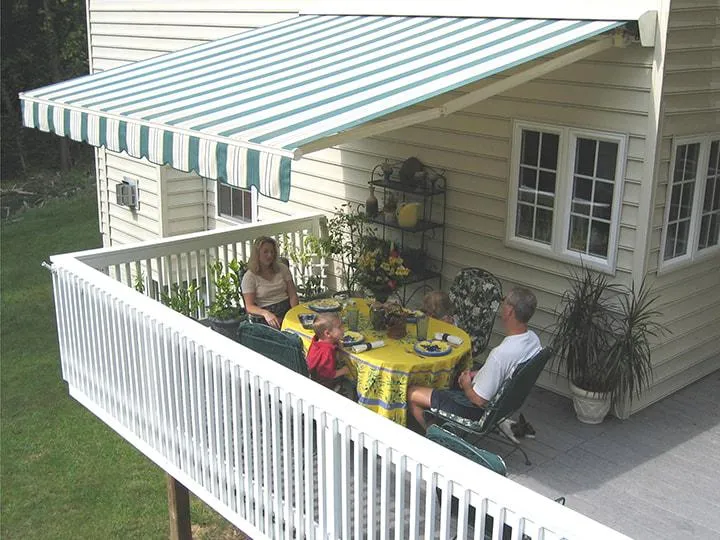 Infinity Premiere Services retractable awnings installation in Oregon Ohio - outdoor shade solutions for homes in Toledo, Perrysburg, and Findlay