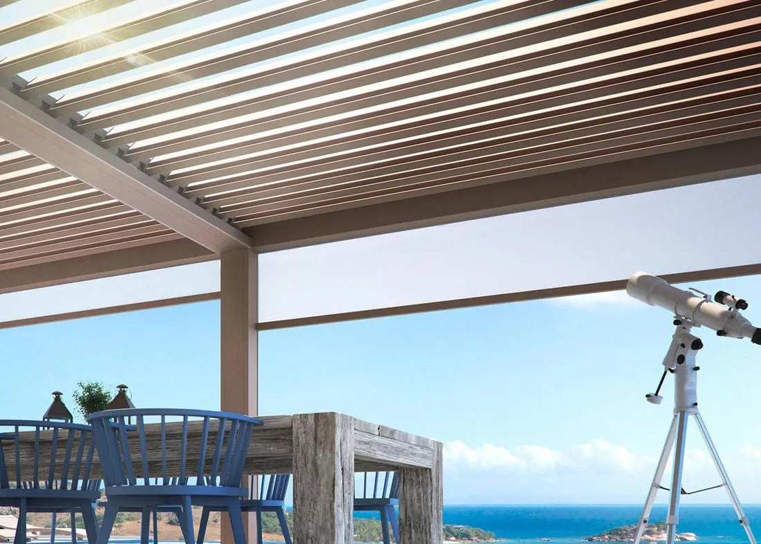 Infinity Premiere Services pergola installation in Northwest Ohio - coastal style outdoor living design in Toledo and surrounding areas