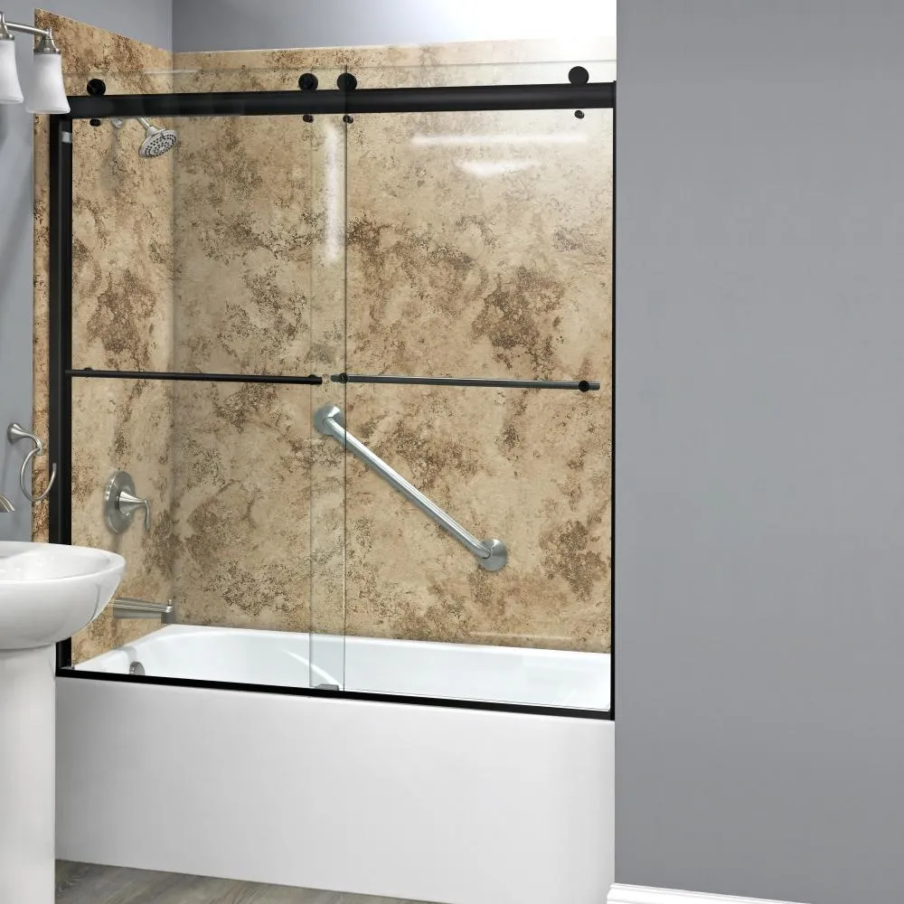 Infinity Premiere Services tub replacement in Northwest Ohio - modern bathroom remodel with durable bathtub installation in Toledo, Perrysburg, and Findlay