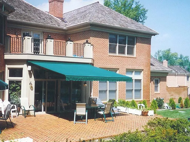 Infinity Premiere Services retractable awning installation in Northwest Ohio - durable outdoor shade solution for patios and decks in Findlay and Toledo