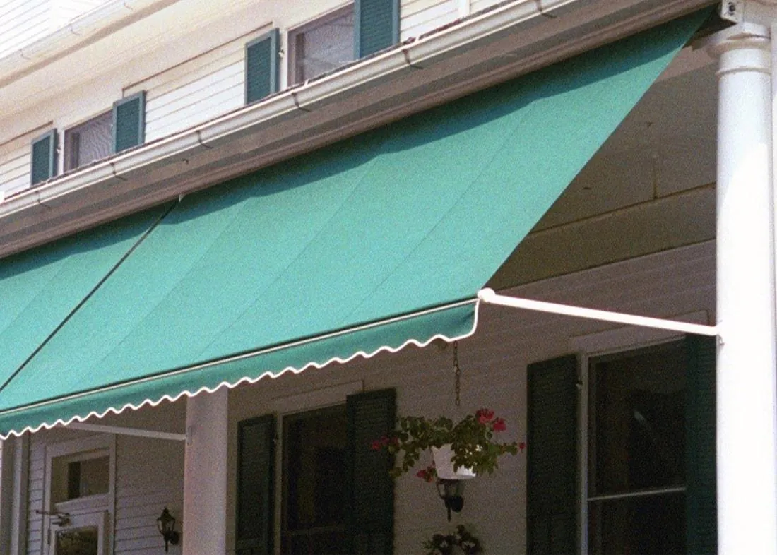 Infinity Premiere Services residential retractable awning installation in Northwest Ohio - stylish patio and deck shade solution for homes in Oregon and Perrysburg