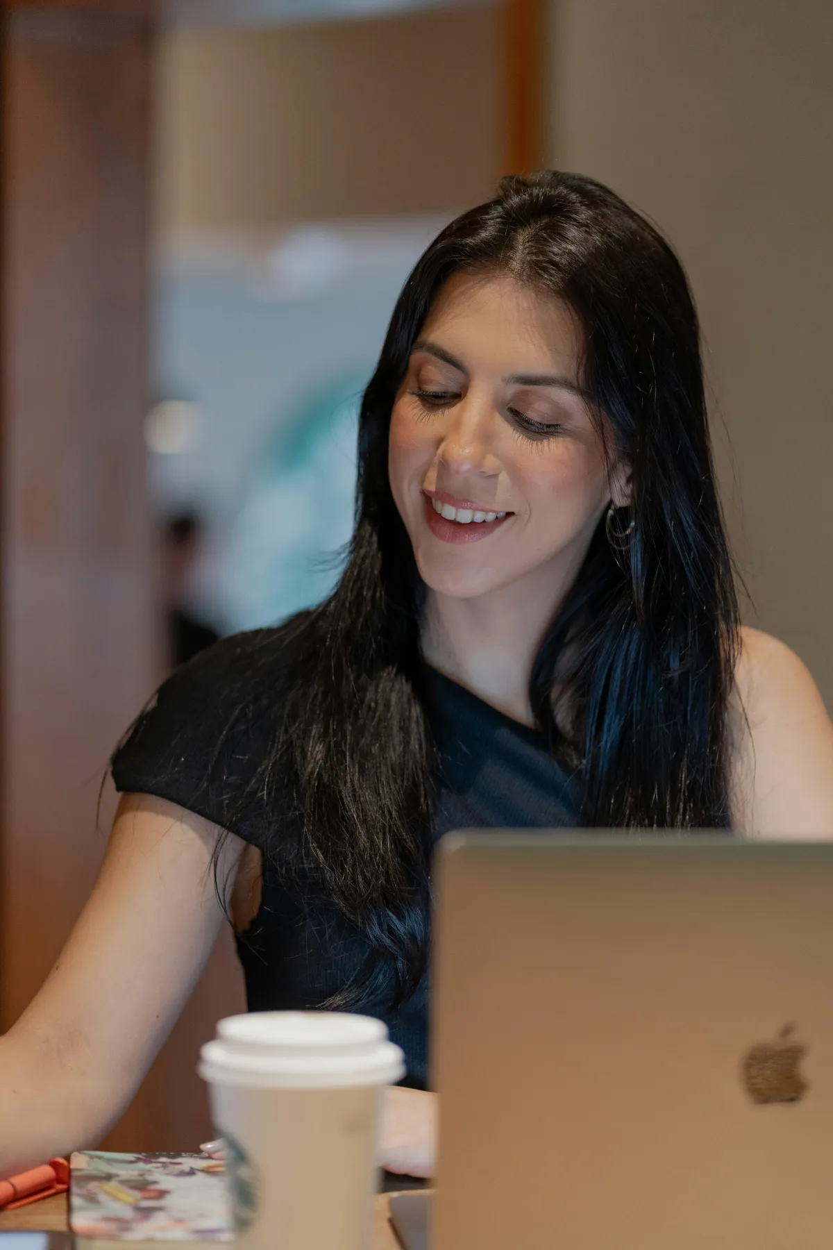 happy-woman-working-on-laptop-confidence-share-your-gifts-with-the-world