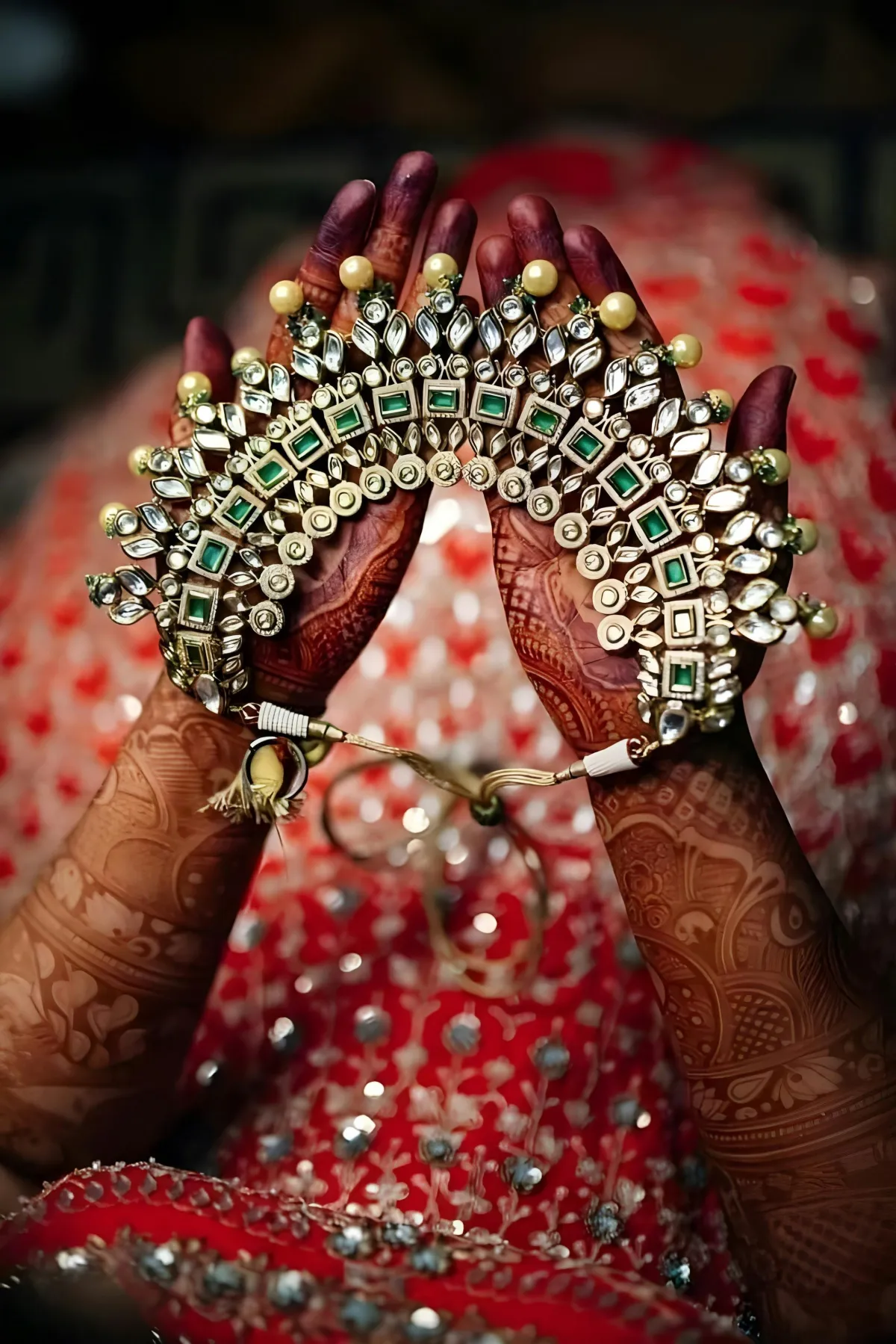 indian-woman-holding-handmade-necklace-small-scale-physical-products-business
