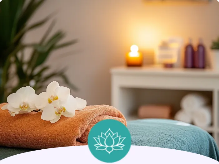 calm therapy room at The Full Spectrum Centre in Dukinfield.