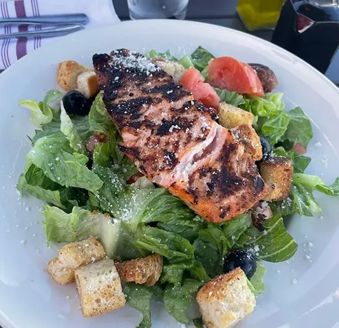 Salads at Salerno's On the Fox