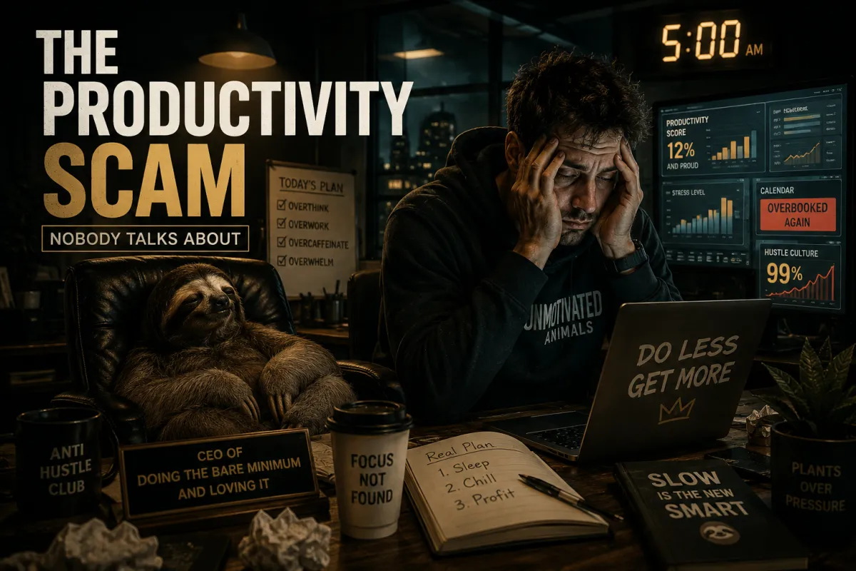 THE PRODUCTIVITY SCAM NOBODY TALKS ABOUT