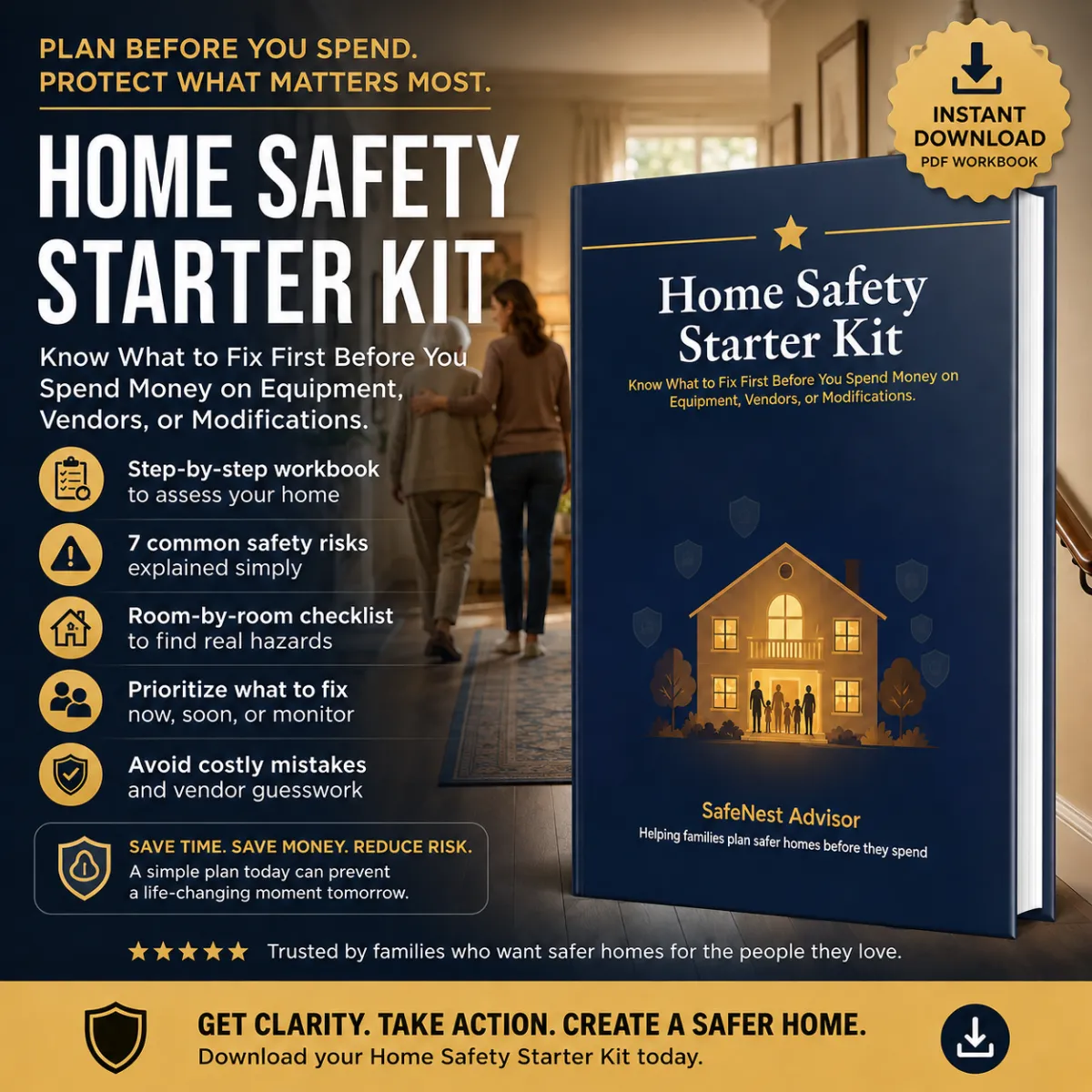 SafeNest Home Safety Starter Kit Bundle Mockup
