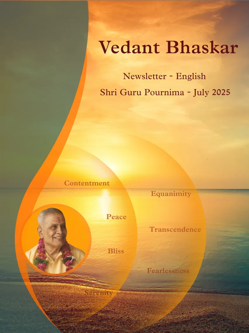 Vedant Bhaskar - Newletter (English)