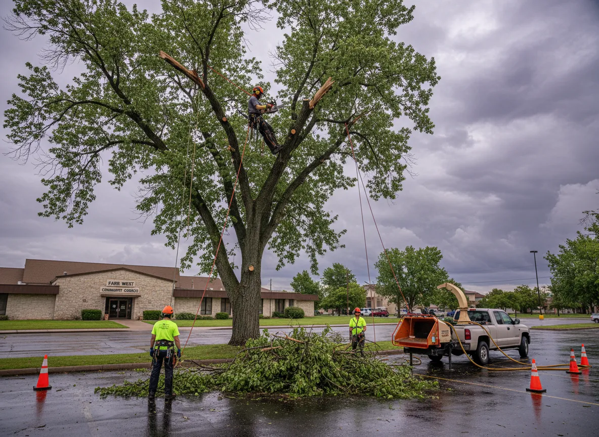 Tree trimming in Farr West UT