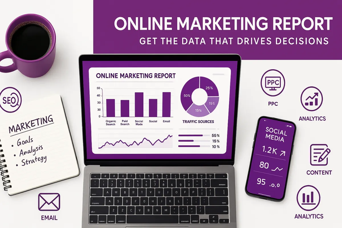 Online marketing report