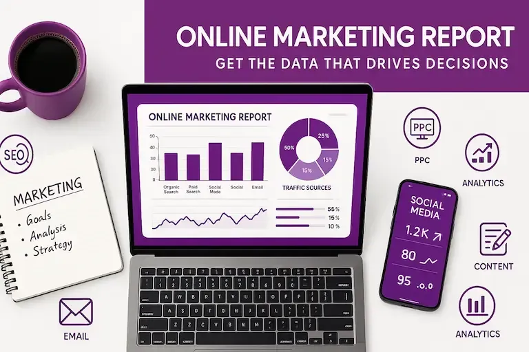 Online marketing report