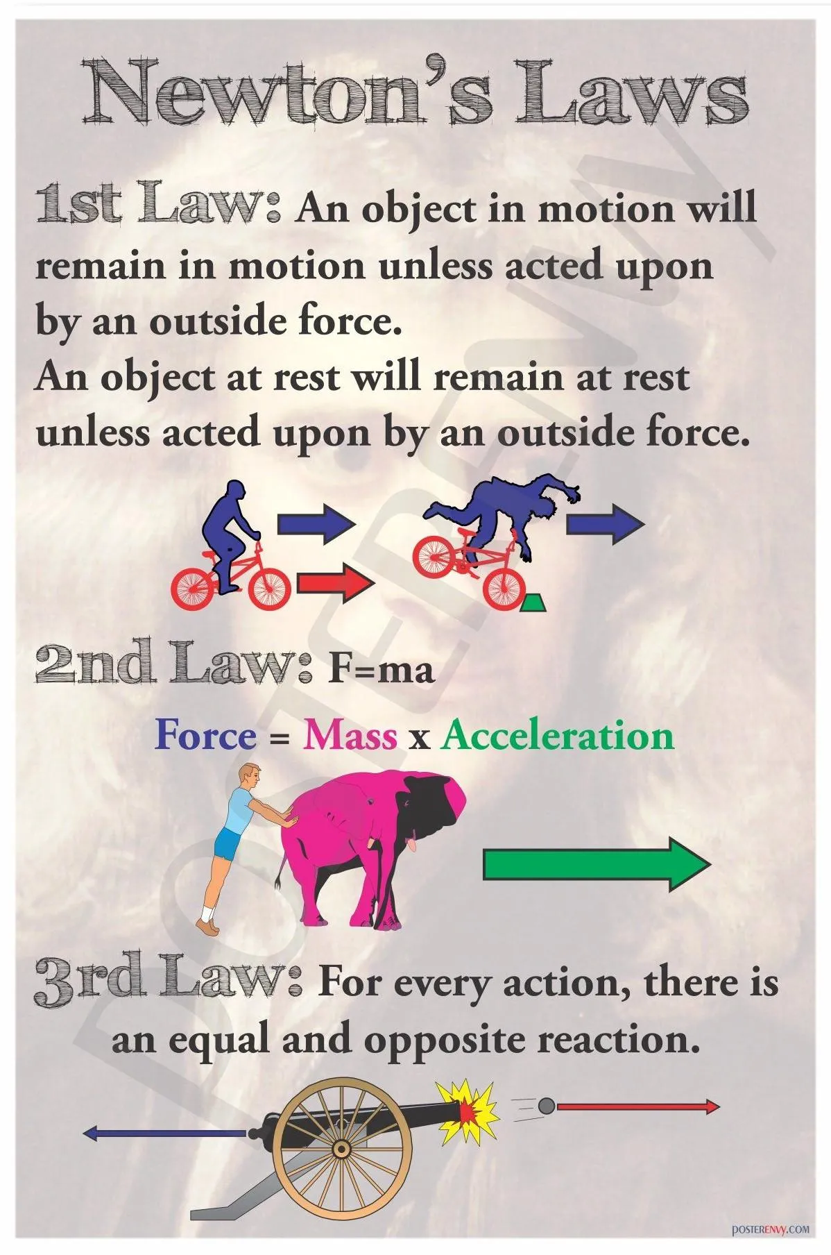 Newton's Three Laws of Motion