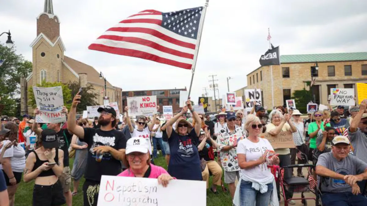 Next ‘No Kings’ protest set for July 17, called ‘Good Trouble Lives On’