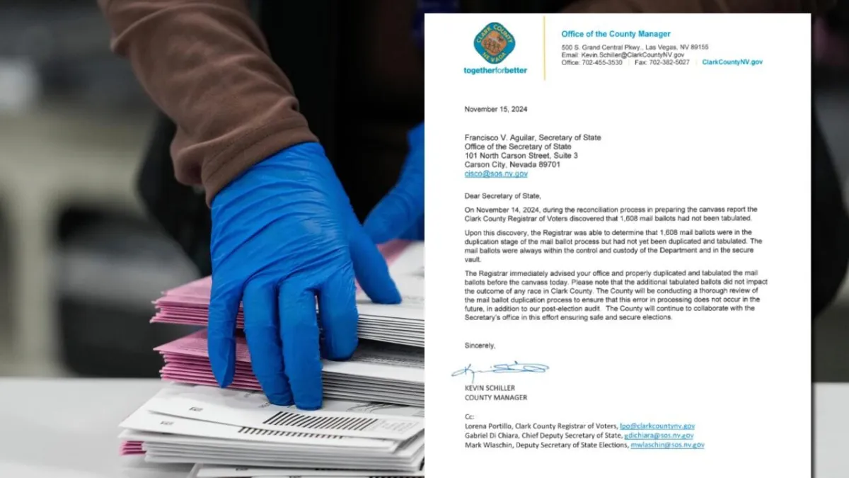 1,608 uncounted ballots found while Clark County prepares final election results