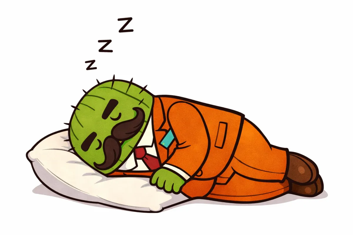 Don Sahuaro Sleeping