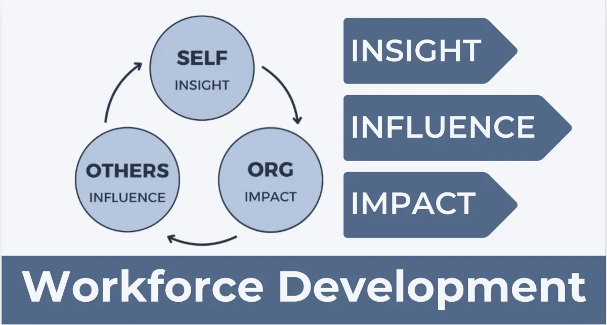Workforce Development Cycle of Influence, Insight, and Impact