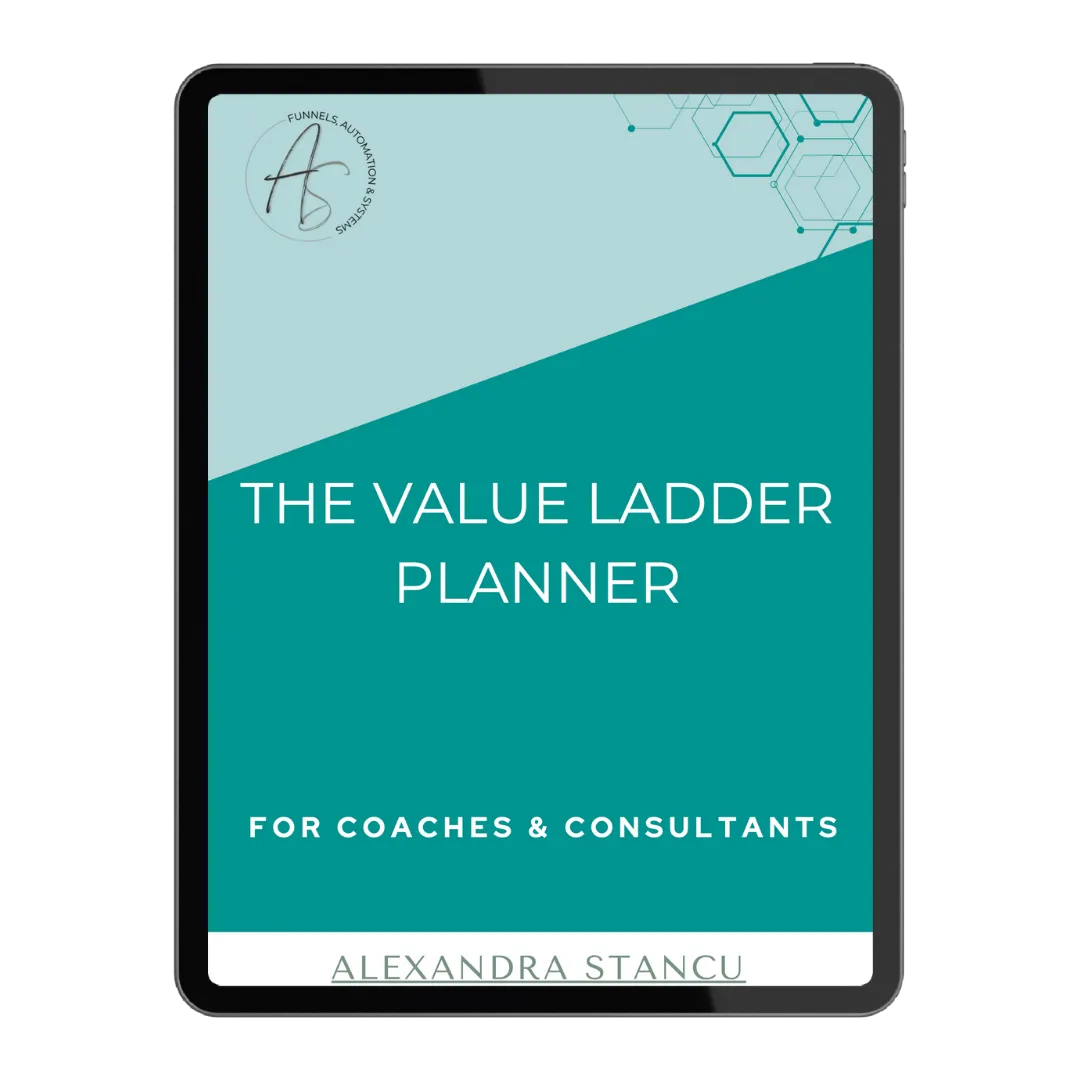 Your Value Ladder Planner