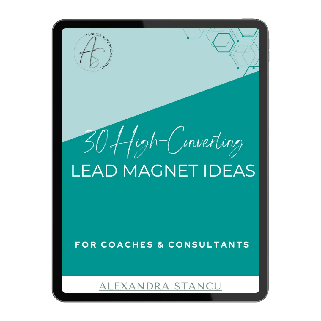 30 Lead Magnet Ideas