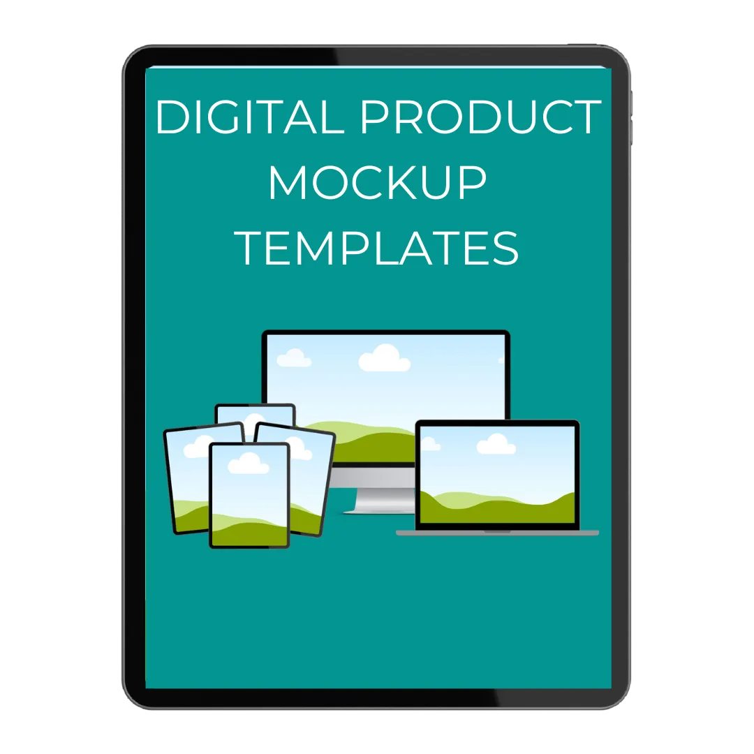 Canva Digital Product Mockup Templates