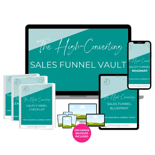 The High-Cnverting Sales Funnel Vault for Coaches  Consultants