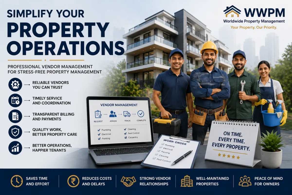 How Professional Vendor Management Simplifies Property Management in India
