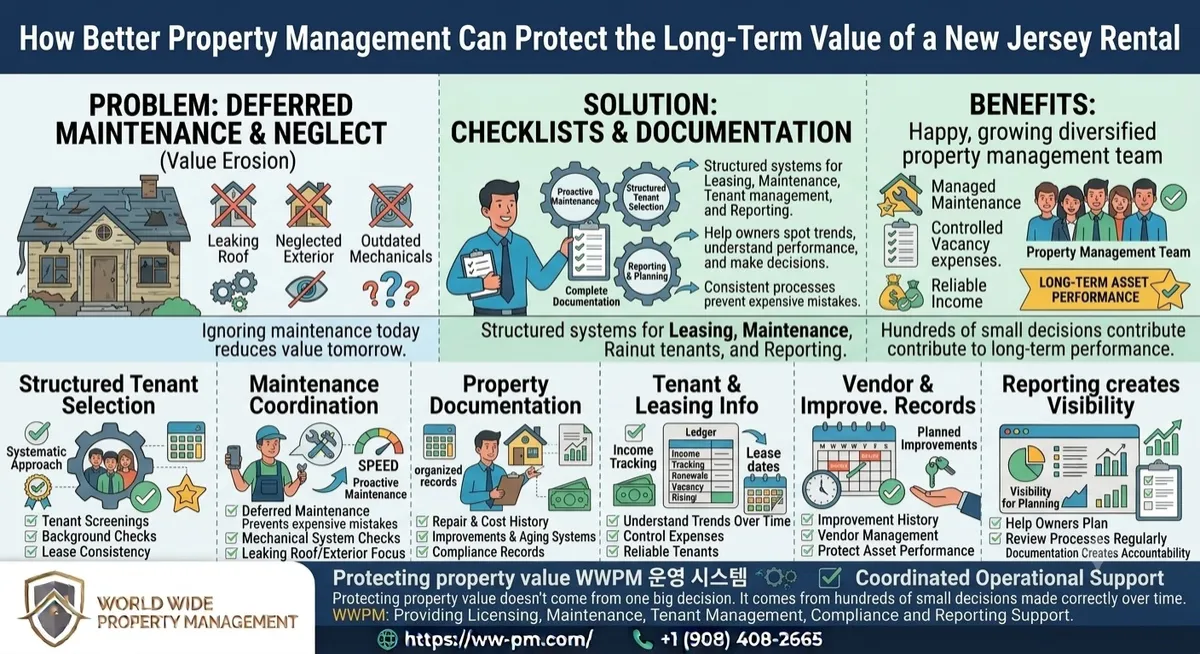 How Better Property Management Can Protect the Long-Term Value of a New Jersey Rental