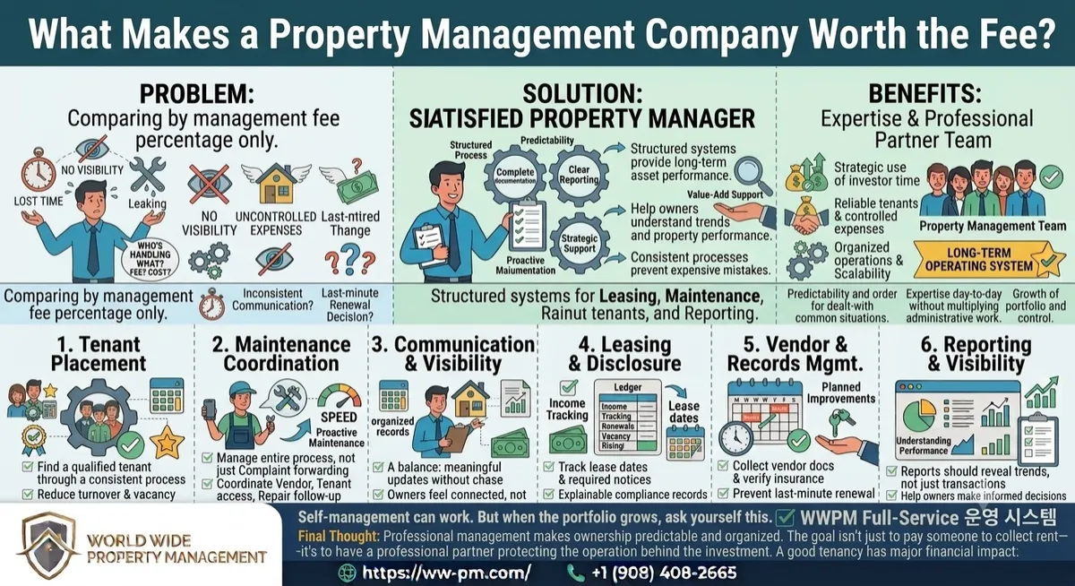 What Makes a Property Management Company Worth the Fee?