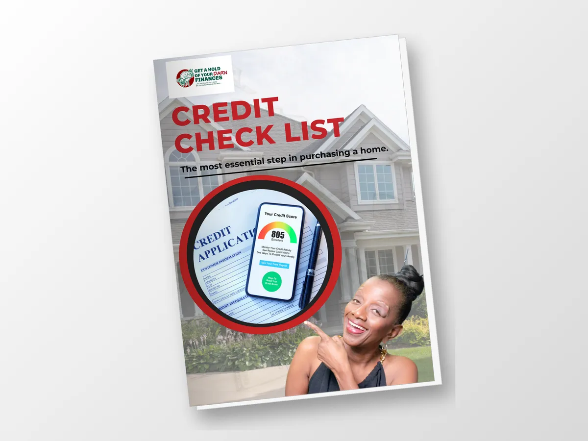 Credit Report Checklist eBook by Rubbie Groves-Clay
