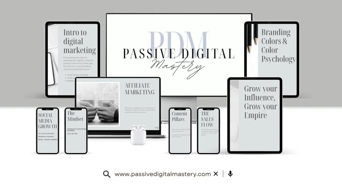 Passive Digial Mastery Logo