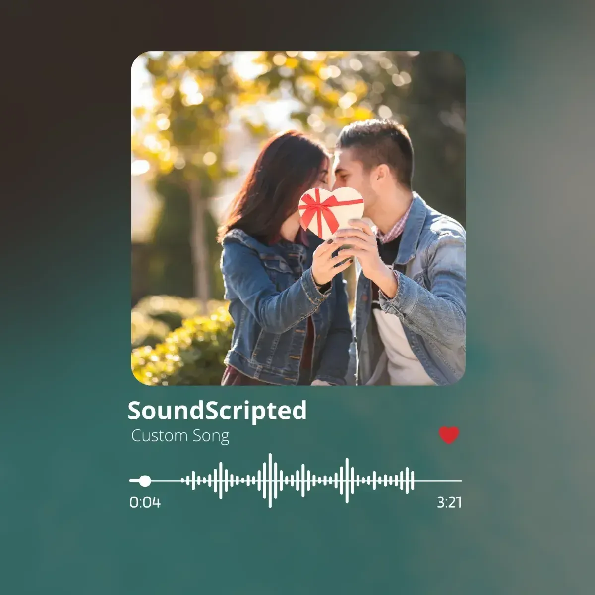 custom song gift