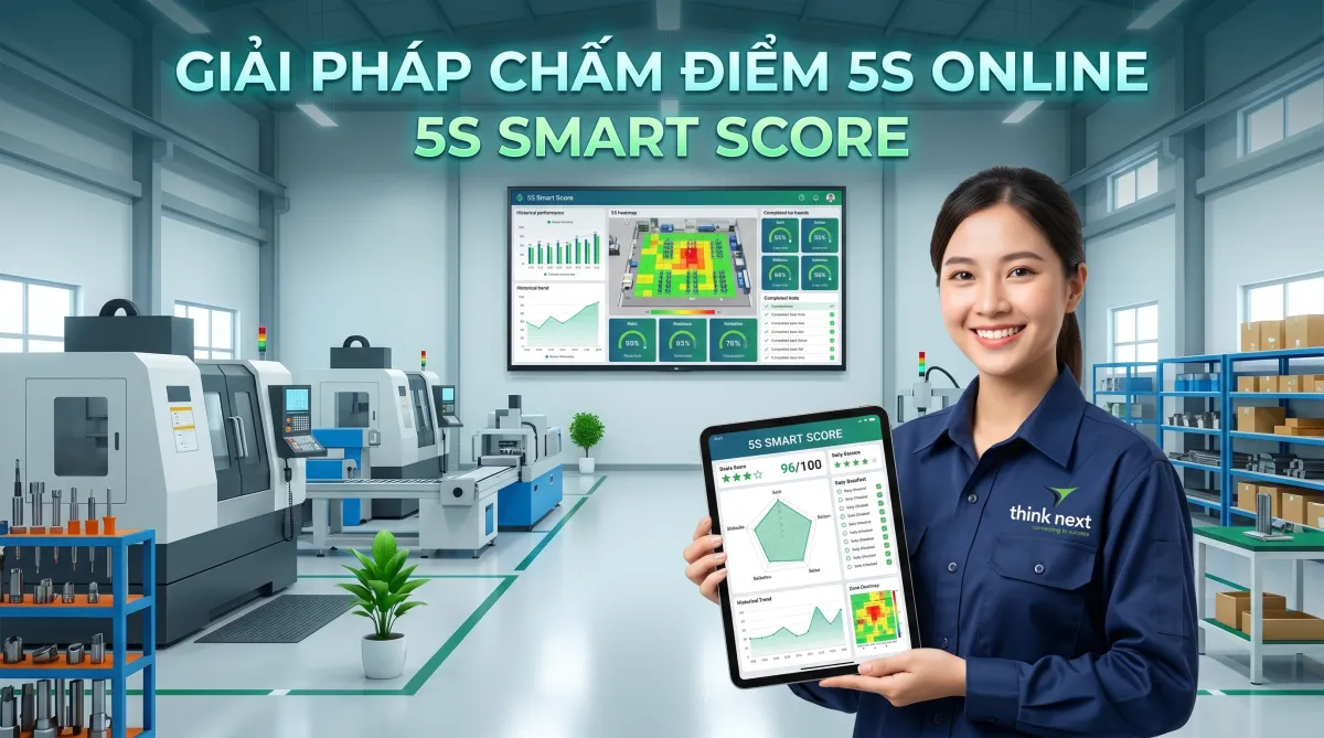 Phần mềm chấm điểm 5S online - 5S SMART SCORE