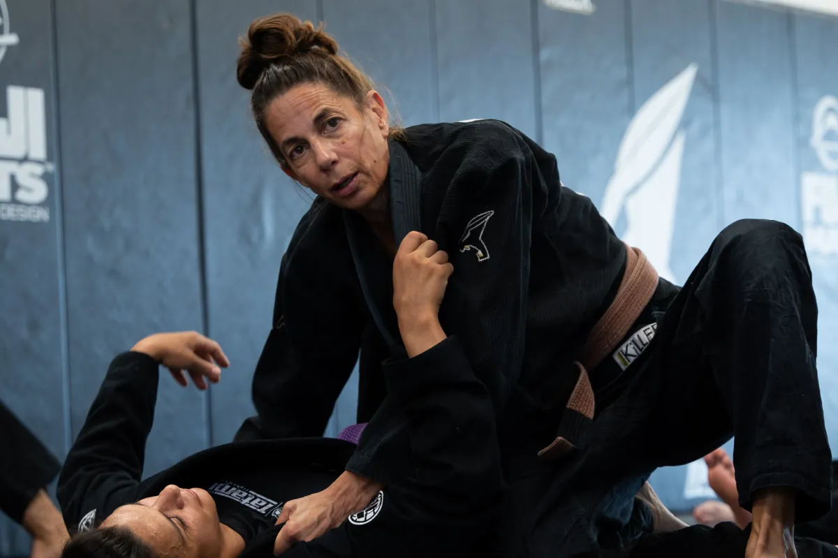 gina jiu jitsu instructor logic martial arts