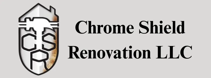 Logo for Chrome Shield Renovations.