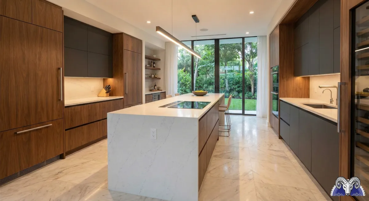 Illuminated skyscraper and cityscape at night