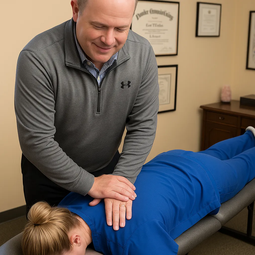 Dr. Kevin Tucker Chiropractor Blue Springs MO Adjustment