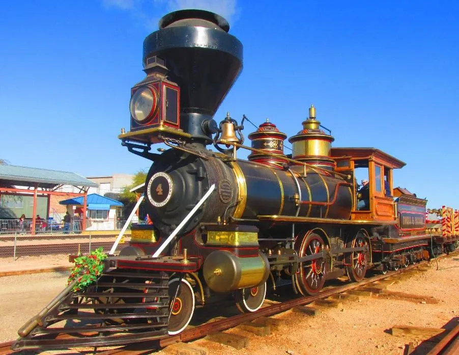 Antique Rail Car - Nevada Railroad Museum in Bouder City