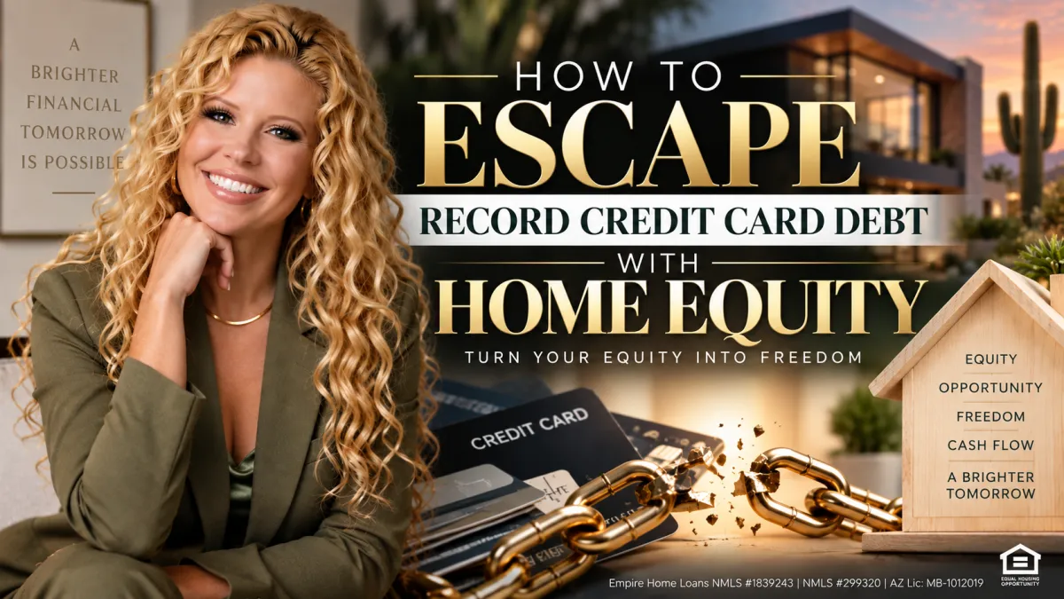 Drowning in Credit Card Debt? Your Home Equity May Help