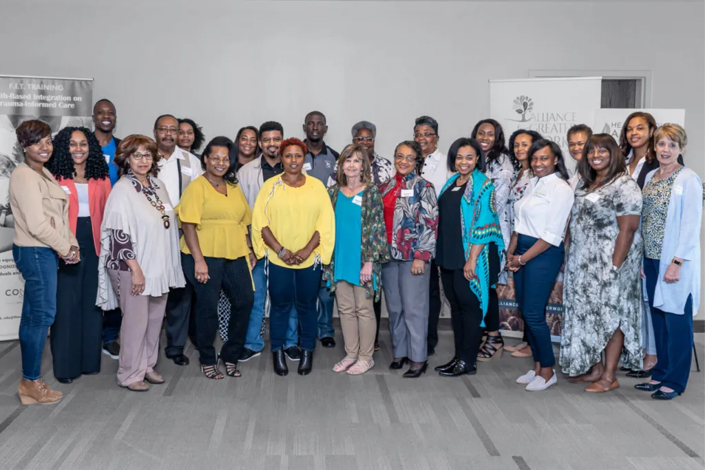 Connecting Pointe training participants gathered for a group photo in Texas