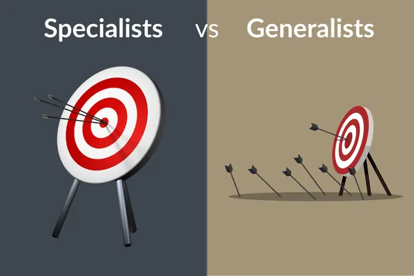 Just Media Walls - Specialist vs Generalist