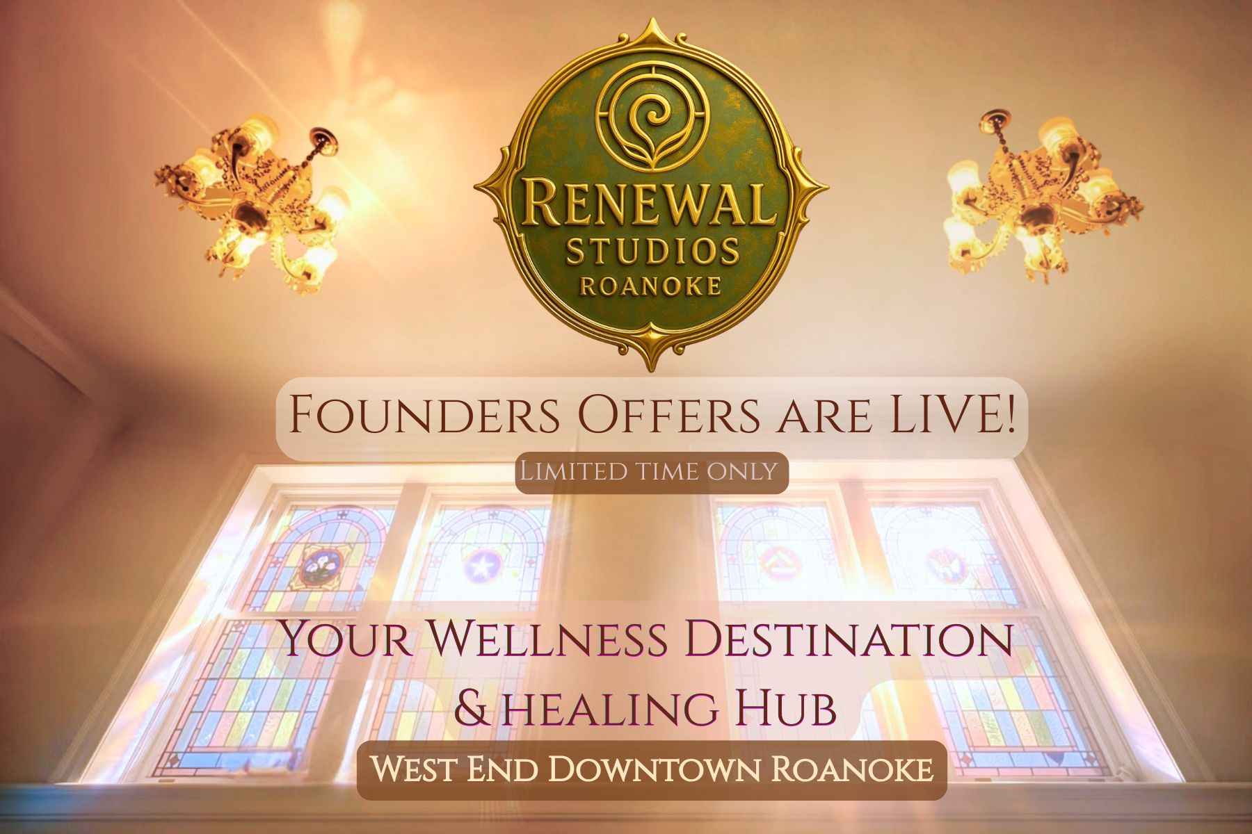 Renewal Studios Roanoke Founders Offers