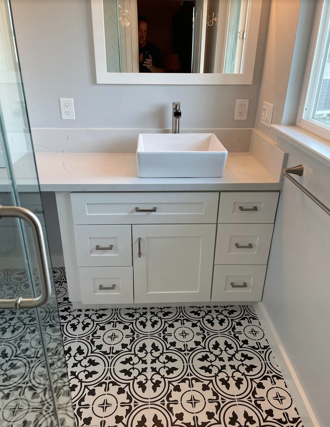 New Tile Bathroom