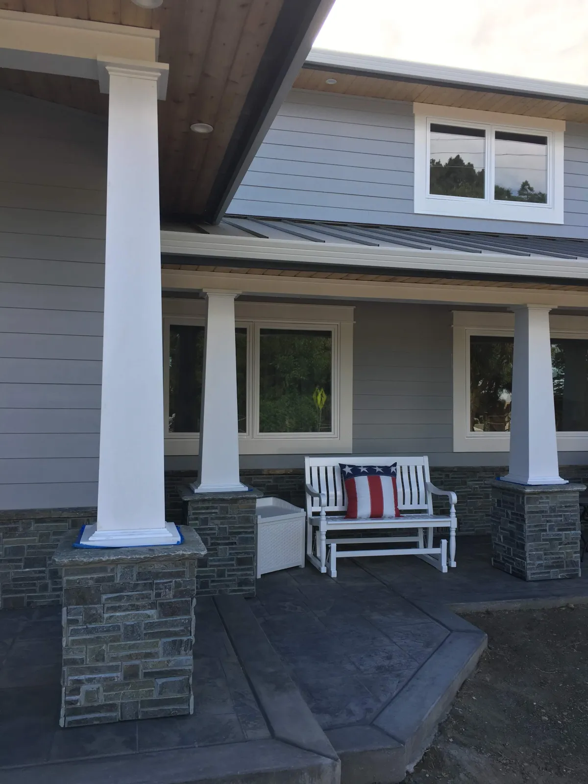 New Concrete Porch