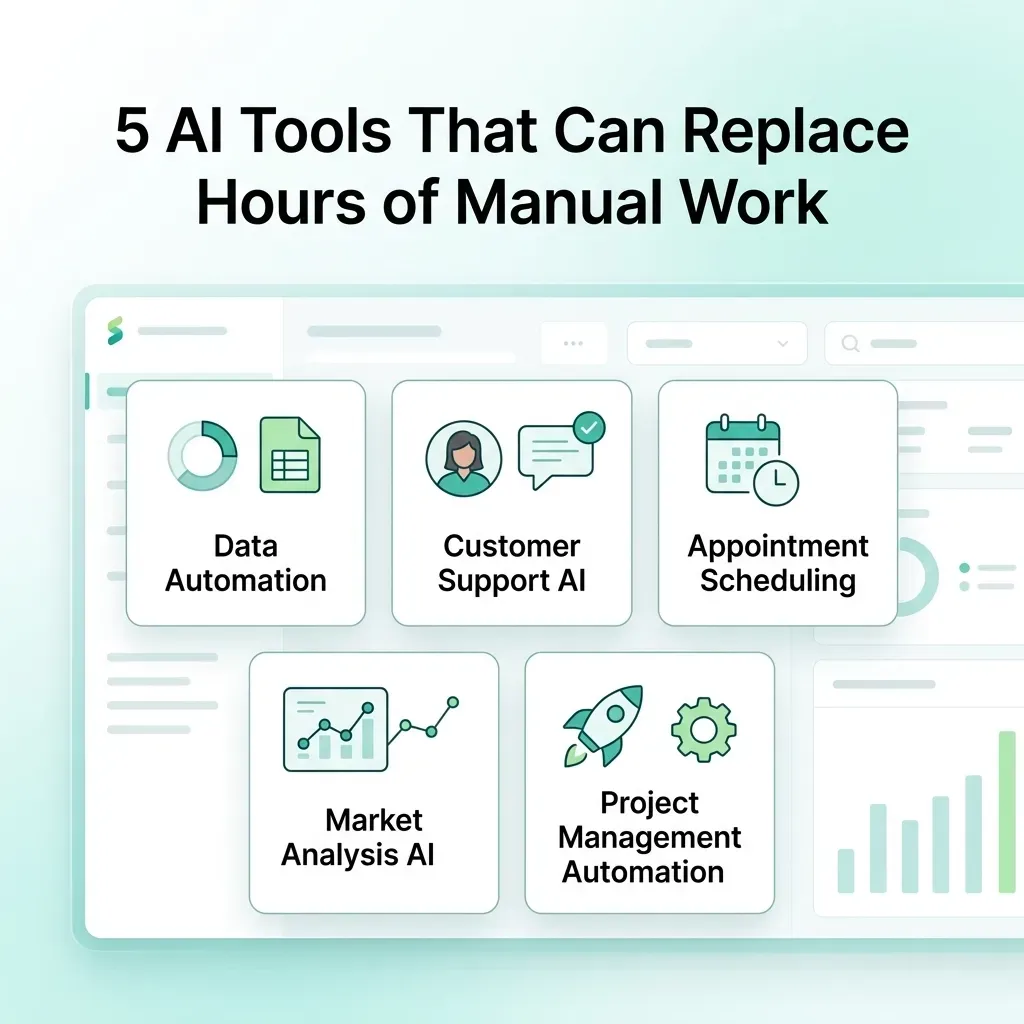 5 AI Tools That Can Replace Hours of Manual Work