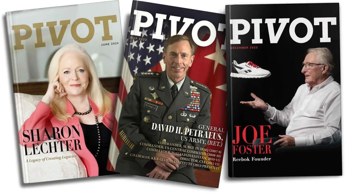 Pivot Magazine covers