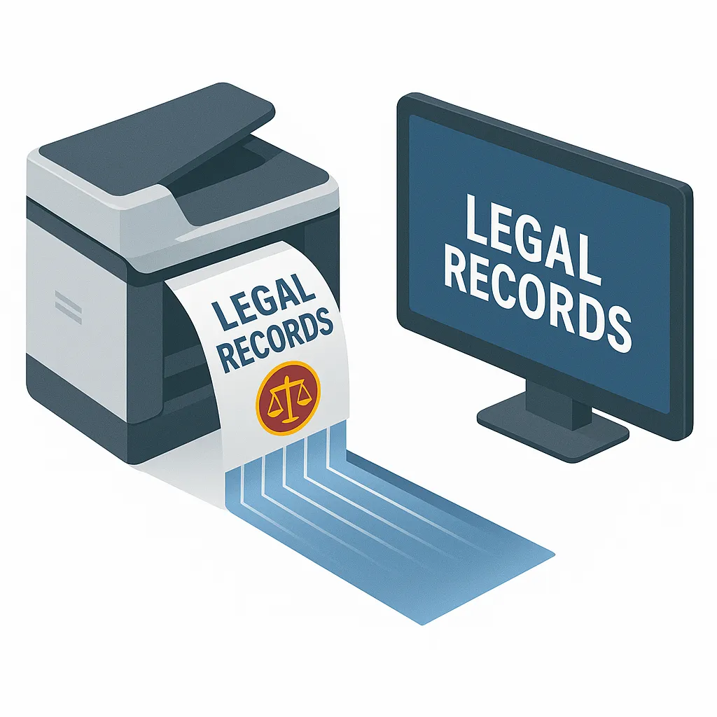 Legal Document Scanning Service