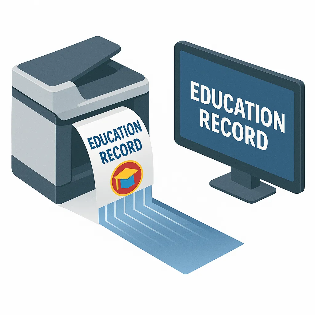 Education Records Scanning