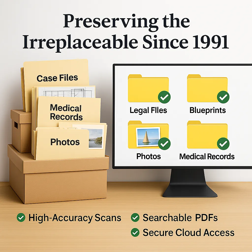 Document Scanning. Preserving the Irreplaceable